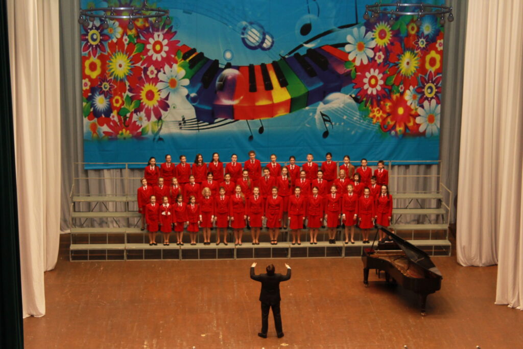 Выступление в отчётном концерте детских школ искусств Минска в Белгосфилармонии